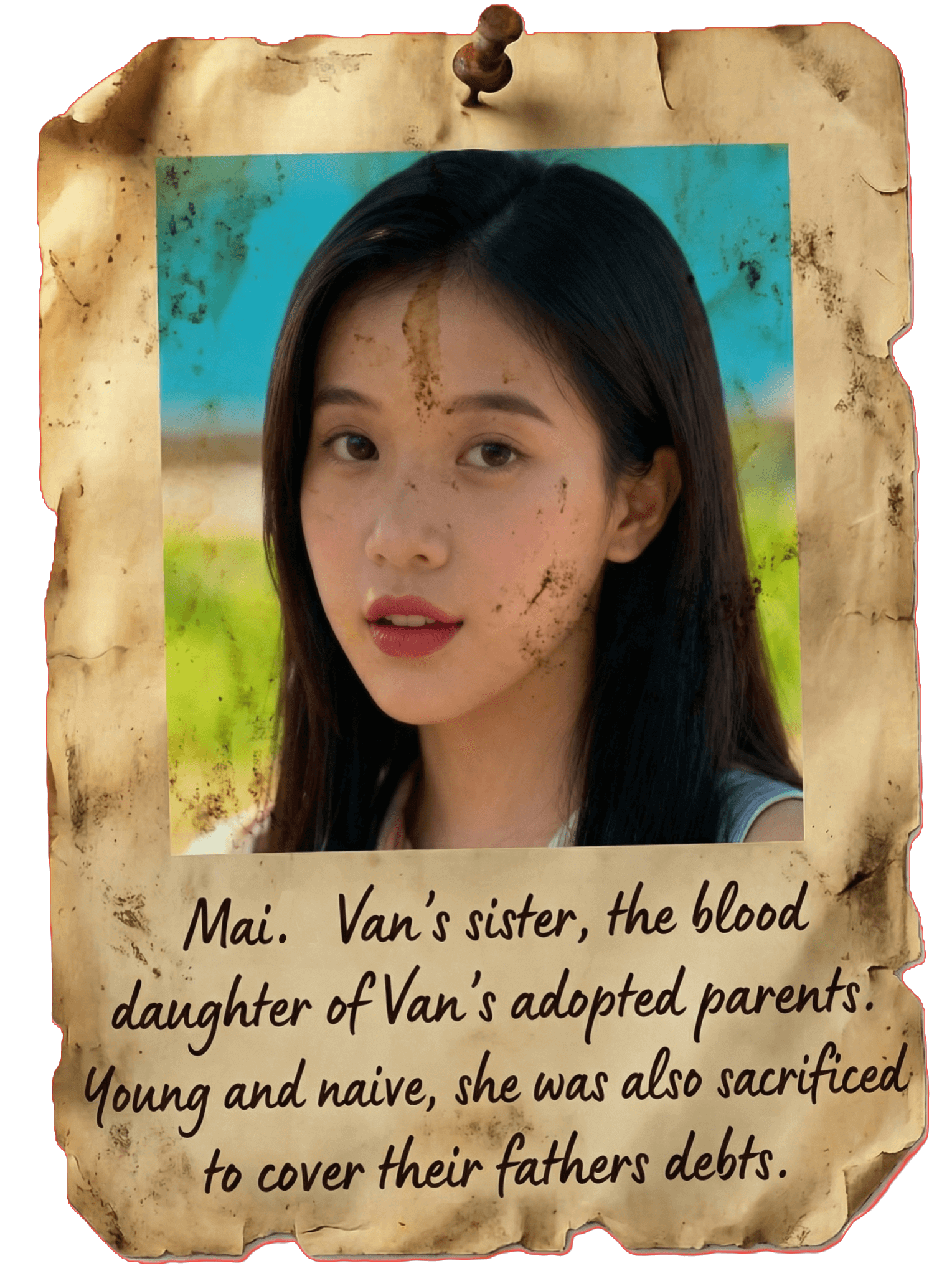 Mai character poster