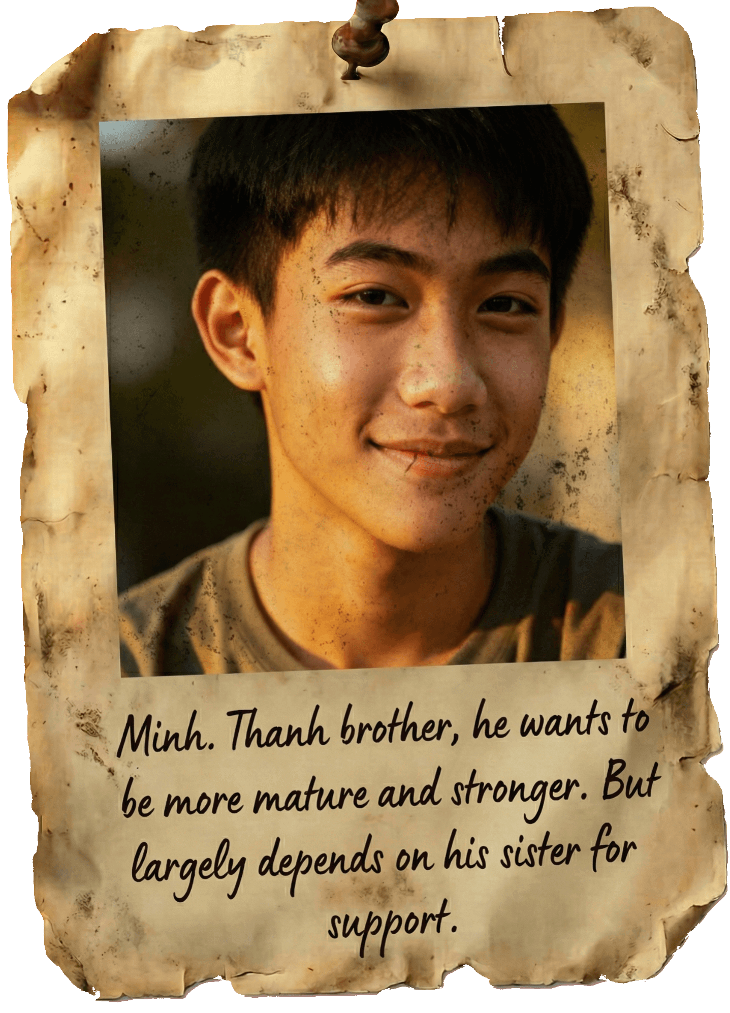 Minh character poster