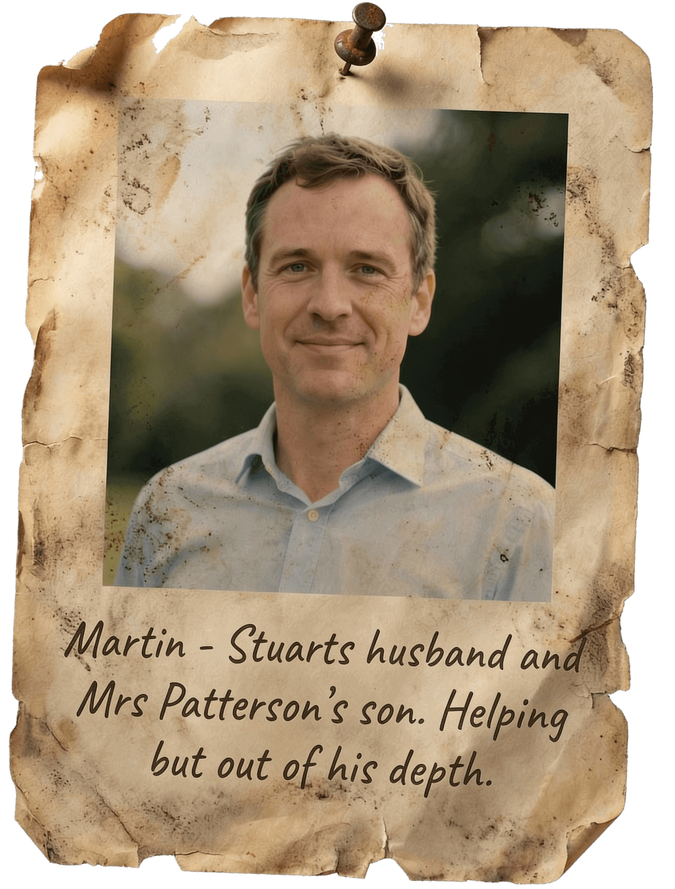 Martin character poster